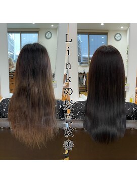 リンク(Link Hair&Spa) 【Link】ツヤツヤ暗髪