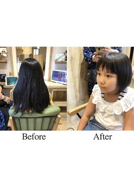 カミケンネクスト(kamiken.next) キッズカット / イメチェンショートボブ【カミケンネクスト】