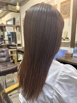 オンスター(ONSTAR) 艶感♪髪質改善カラー大人可愛いブラウンベージュ20代30代40代