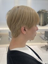 アールプラスヘアサロン(ar+ hair salon)&nbsp;ハイトーンシースルーマッシュ