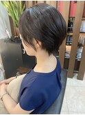 大人ショート 秋色ショート ショートボブ