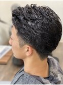 サイドパートショートスタイル