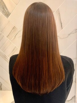 ジーナ 船橋(Zina) 髪質改善＊ロングレイヤーグレーベージュ＊美髪【Zina船橋】