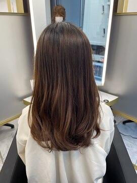 ジュイル シブヤ(JEWIL SHIBUYA) くすみベージュ/韓国風巻き/ラベンダーミルクティー