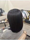 うる艶髪☆長めボブ　髪質改善/30代/40代/50代/浦和/個室/カット