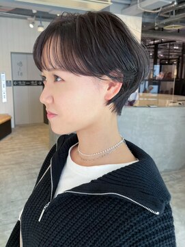 シオン(shion) 似合わせカットマロンベージュメルティカラー_ba423531