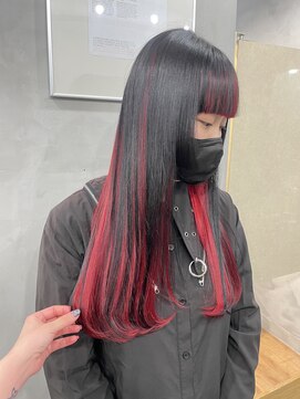 ジーナ(XENA) アンブレラカラー×似合わせカット×渋谷