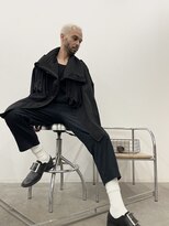 ケプカ(KEPKA)&nbsp;メンズショート　ホワイトブロンド