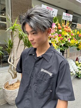 メンズサロン キング 梅田店(Men’s salon K!ng) 波巻きツイストスパイラルパーマ/フェザーパーマ/眉毛