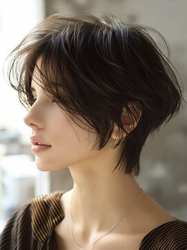 アルトリスト(Altruist Aging×HAIR&SPA) ☆イメチェンピンクベージュアンブレラカラー前髪クールショート