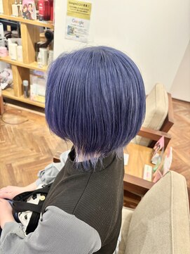 リシェールグリーン 越谷花田店(RICHAIR GREEN) イメチェン/ホワイトブロンド/外ハネボブ/美髪/越谷/北越谷