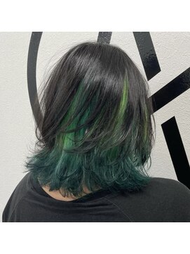 アルケム 学芸大学(AlChem) 【Hana指名】黄緑から深緑のカラーグラデインナー［学芸大学前］