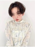 ニュアンスパーマハンサムショート