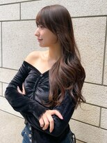 ロンド 銀座(Lond)&nbsp;Shina★黒髪ココアベージュ小顔レイヤー髪質改善縮毛矯正6