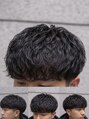 ヘアモードキクチ 日本橋室町店&nbsp;王道マッシュ×シャドウパーマ〈理容室〉