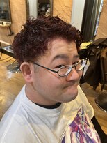 ディアス(DIAS) 大人の遊び心◎ボルドー×ツイストパーマ