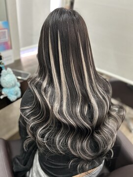 グランディールヘアデザイン(grandir hairdesign) 多めハイライト！-Yurika-