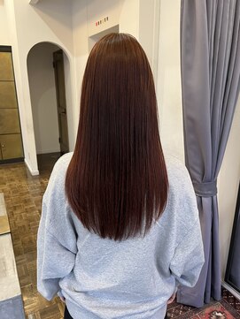 ヘアーアイスカルテット(HAIR ICI QUARTET) 春色◎ワンカラーで作る透明感オレンジブラウン