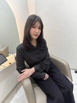 ジーナ  札幌大通(Zina)&nbsp;美髪＊ワンカールレイヤー＊ダークアッシュ＊Zina札幌大通