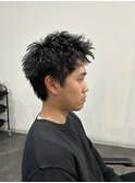 スパイキーパーマ