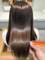 ヘアーアンドケア アミティエ(HAIR&CARE amitie)&nbsp;指通りなめらか♪絹ツヤ縮毛矯正ロング