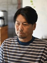 リム メンズヘア(LIM men's hair) 渋髪毛流れセンターパート【倉敷メンズカット専門店/美容院】