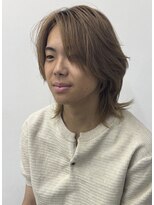 マーレ 下関店(mare) 下関メンズサロンミディアムセンターパート