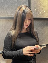 アオゾラヘアーカミノウラ(AOZORA HAIR kaminoura)&nbsp;デザインカラー/ミルクティー