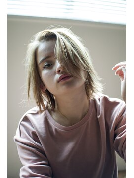 ホーミートウキョウ(HOMIE TOKYO) 渋谷 イルミナカラー×ケアブリーチ×ハイライト×TOKIO