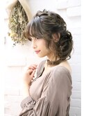 【Bormee】ふわふわゆるサイドアップ☆花嫁様にも♪