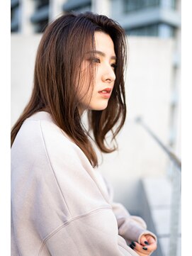 ホロン 池袋(HOLON) 池袋HOLON【色っぽミディ/ミディアムレイヤー/かきあげ】