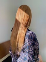 ノチ(Noci)&nbsp;【志治幸佳】ロングダブルカラーミルクティーベージュ