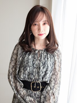 ヘアアンドエステ ヒロイン 西麻布本店(Hair&Esthe HIROIN) ミディアムカールレイヤー