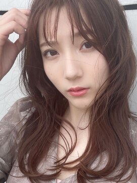 トリコ ショップアンドヘアサロン(tricot shop hair salon) ラベンダーカラー/20代30代/エギョモリ/大人ラフロング