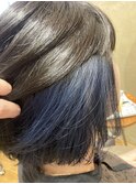 アッシュブルー(ブリーチ1~2回)