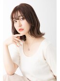 韓国風20代30代40代◎小顔 レイヤー外ハネストレートボブ