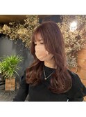 韓国風ピンクブラウン#山科#椥辻