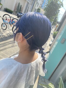 リーホリエ(Lee Horie) ブリーチ必須!爽やかブルー◎