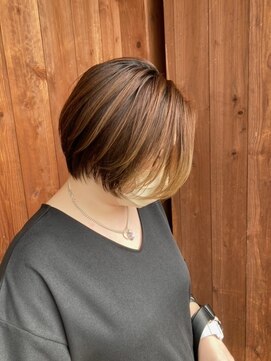 リミックス 飯塚店(Remix) ショートボブ/刈り上げボブ/刈り上げショート◎20代30代40代50代