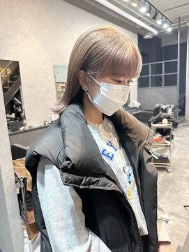 ルーツ(Roots) goroミルクティーカラー/ブリーチカラー/インナーカラー