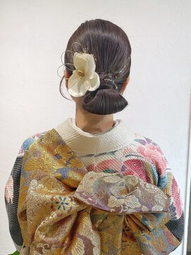 レクタ(recta) 着物ヘア まとめ髪 振袖 袴 アレンジヘア