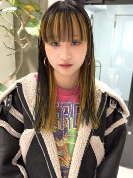 ヨーク(YOKE) 【YOKE】ハイライトカラーインナーカラーフェイスフレーミング