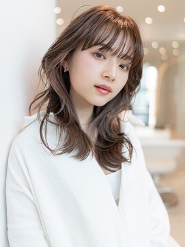 イオ 本厚木(io) レイヤーカット簡単スタイリング韓国ヘア美髪質改善フルバング