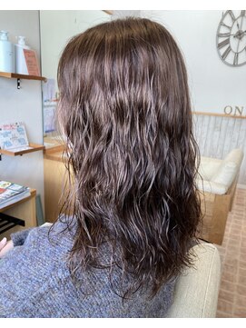 ヘアサロン ワンワールド(Hair Salon One World) ふわっとラベンダーロングパーマ