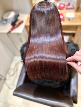 ジーナ 本八幡(Zina) 髪質改善＊ローズピンク＊美髪【Zina本八幡】