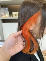 リアン(Lien)&nbsp;インナーカラー/オレンジ