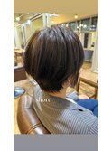 くびれショート/ハンサムショート/丸みショート/レイヤーカット