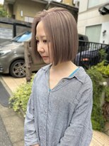 エルメ(Elme)&nbsp;シアーベージュピンク×ミニボブ