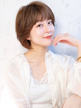 シド 表参道(s.i.d) ☆大人可愛いひし形レイヤーショート 20代30代40代