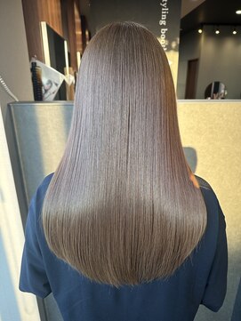 ザラフターザブリーチ 黒崎桃園店(the laughter/The bleach) 美髪オリーブベージュ♪